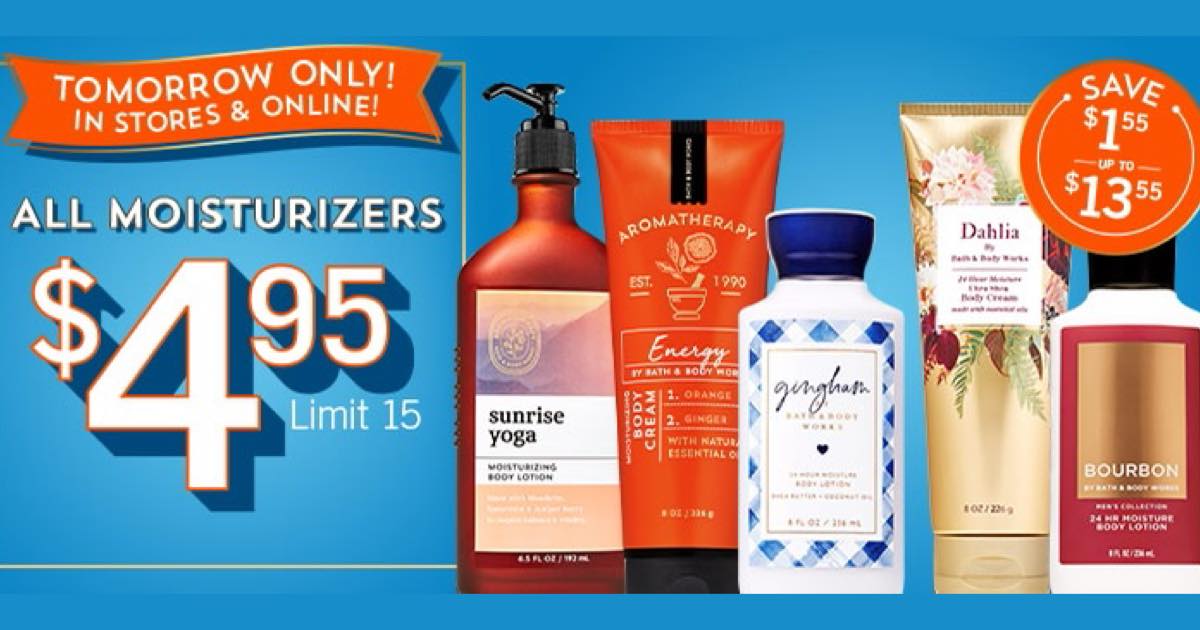 bath and body works sale lotion