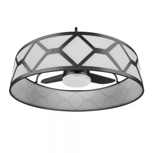 black stile ceiling fans with lights cf