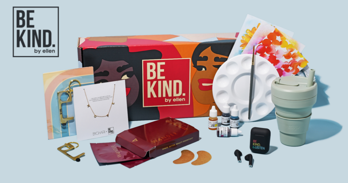 ellen be kind box