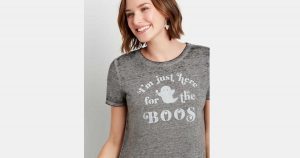 here for the boos tee