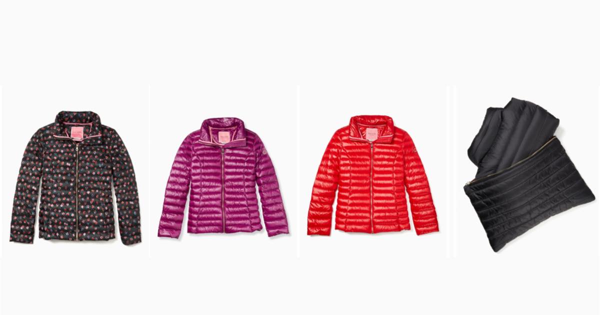 kate spade packable jacket