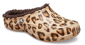 leopard crocs