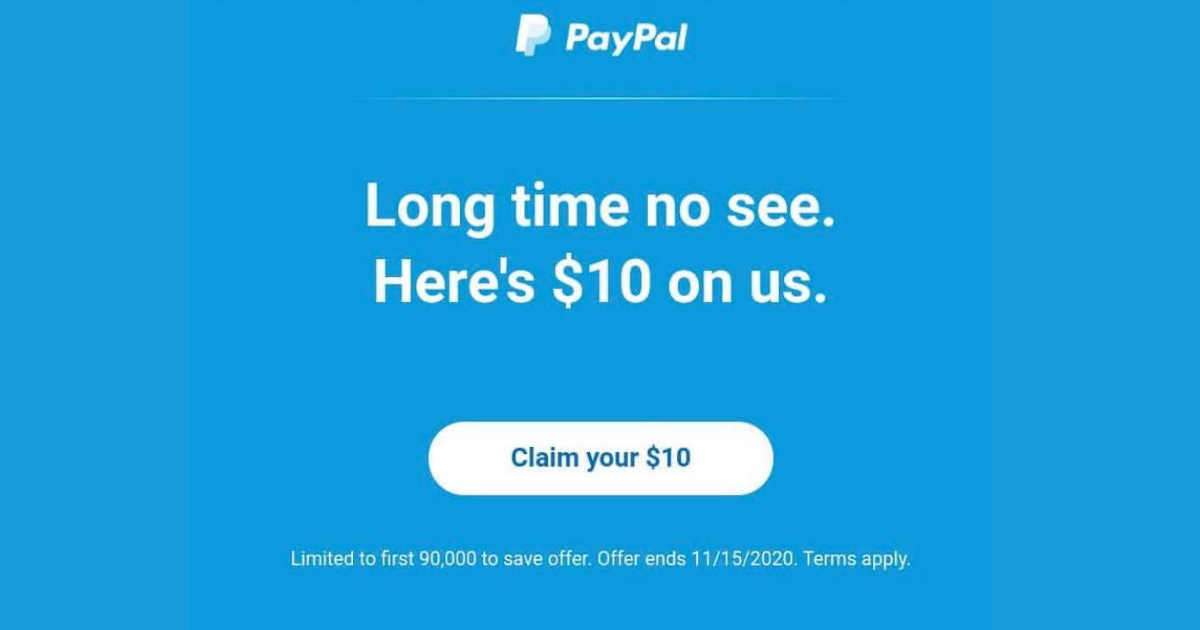 paypal offer
