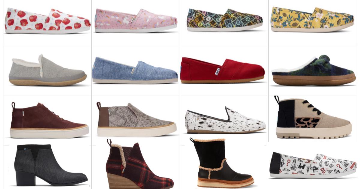 toms shoe sale off