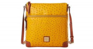 yellow satchel dooney
