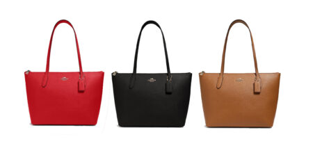 Coach Zip Top Tote