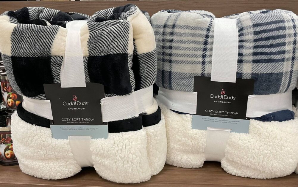 Cuddl Duds® Plush Sherpa Throw e