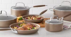 Food Network pc Nonstick Ceramic Cookware Set