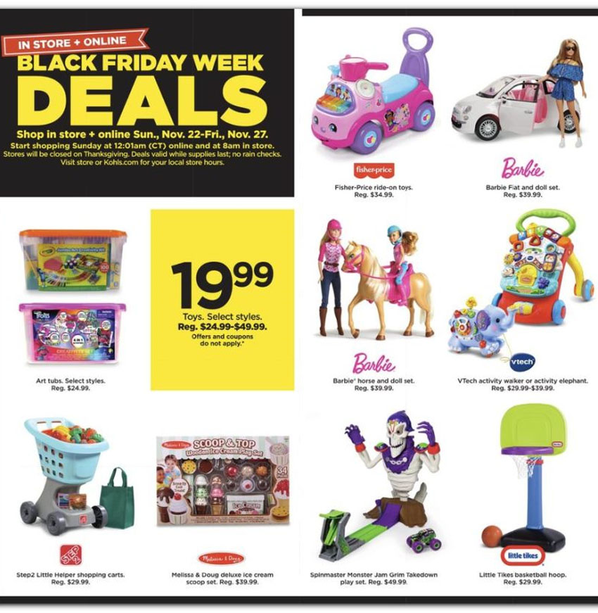 Kohls Black Friday F