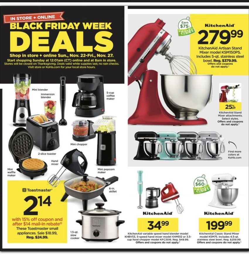 Kohls Black Friday J