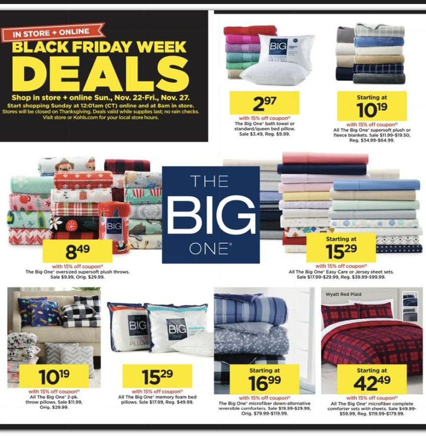 Kohls Black Friday P