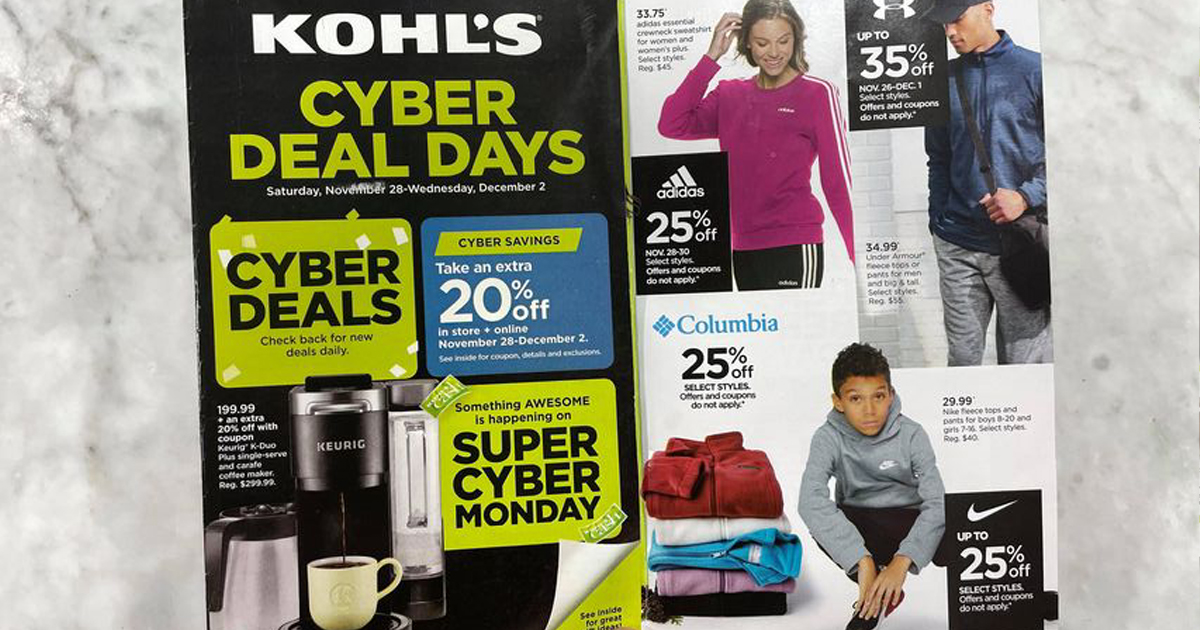 Kohls Super Cyber Monday Deals