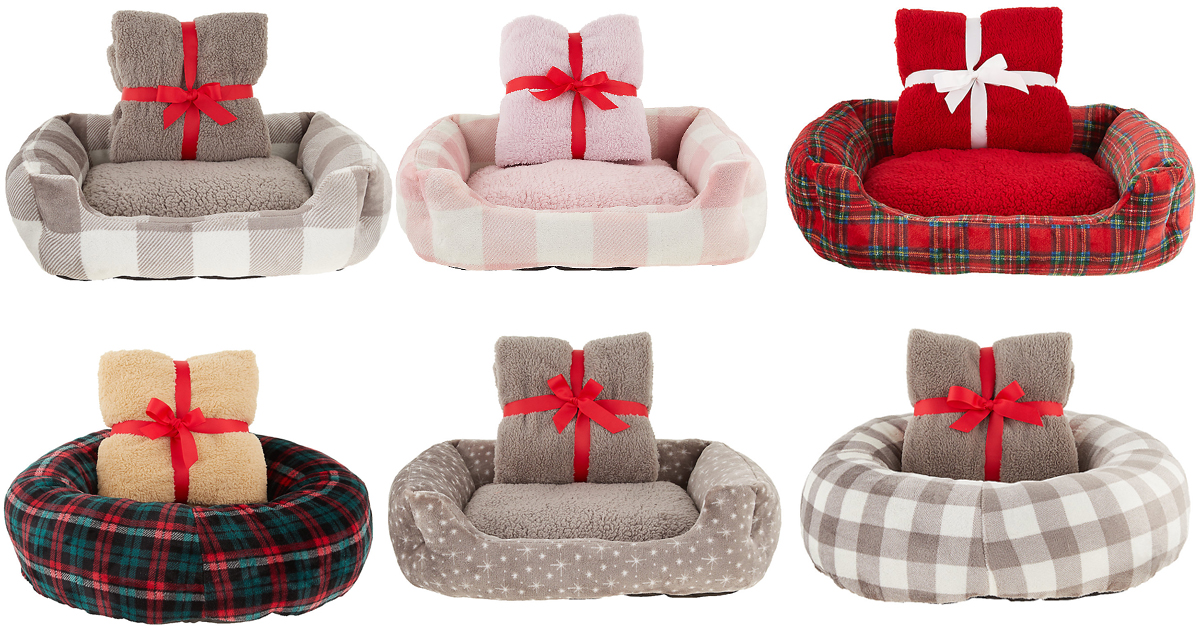 Pet Smart Bed with Blanket