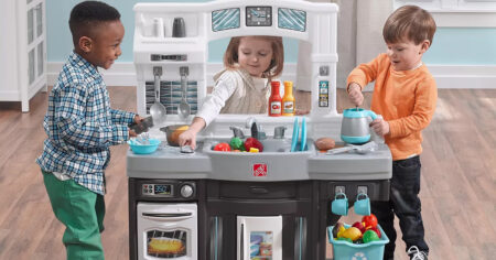Step Modern Cook Play Kitchen Set