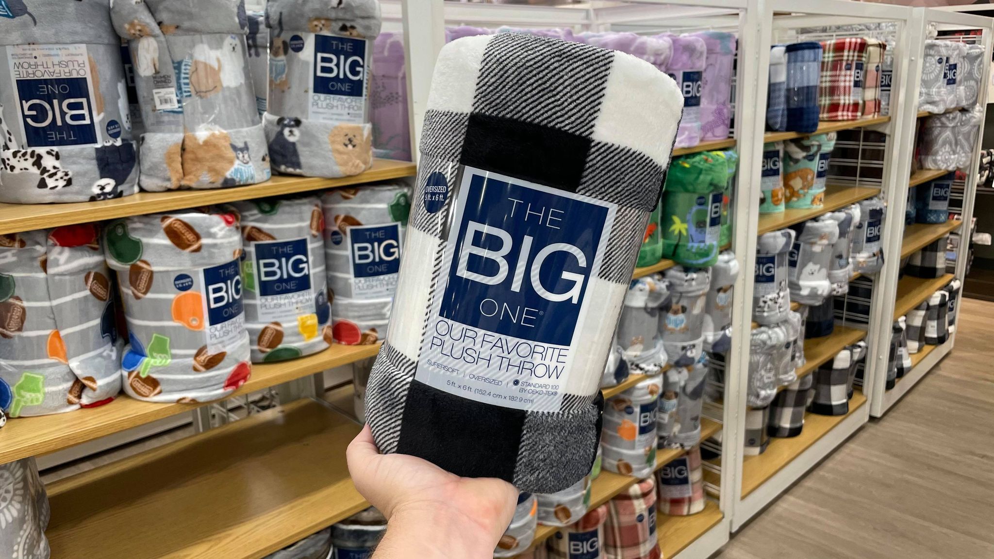 The Big One Plush Throw Black Friday Kohls