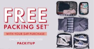 free packing set