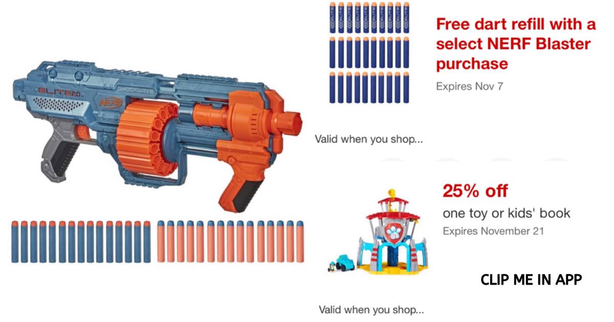 nerf gun deal target