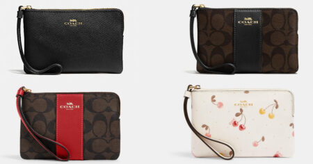 Coach outlet wristlets