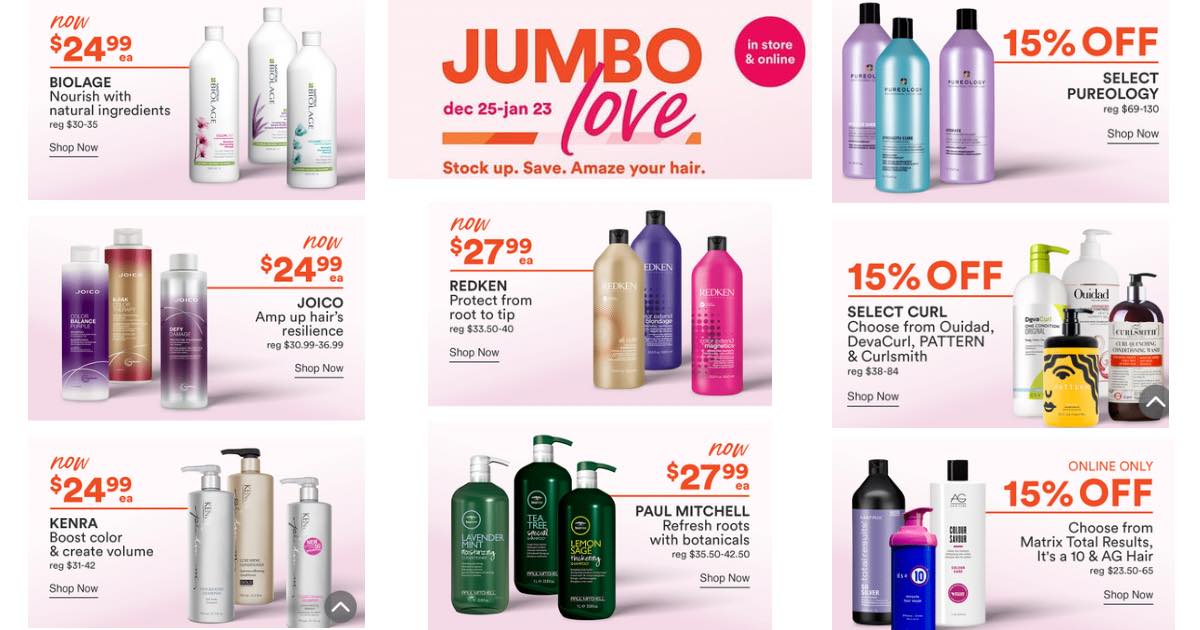 jumbo liter event ulta beauty