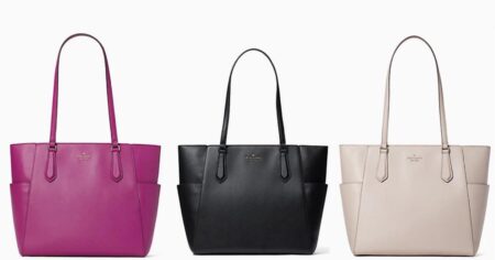 kate spade tippy medium top zip tote