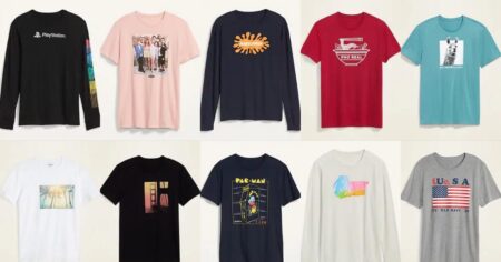 old navy graphic tees