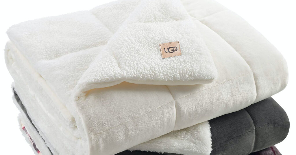 ugg throw blanket