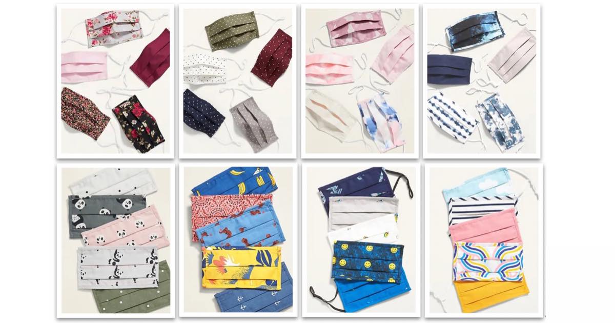 pack face mask old navy