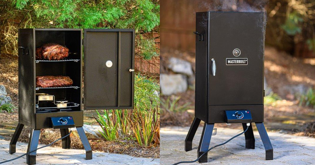 Masterbuilt Analog Electric Smoker in Black