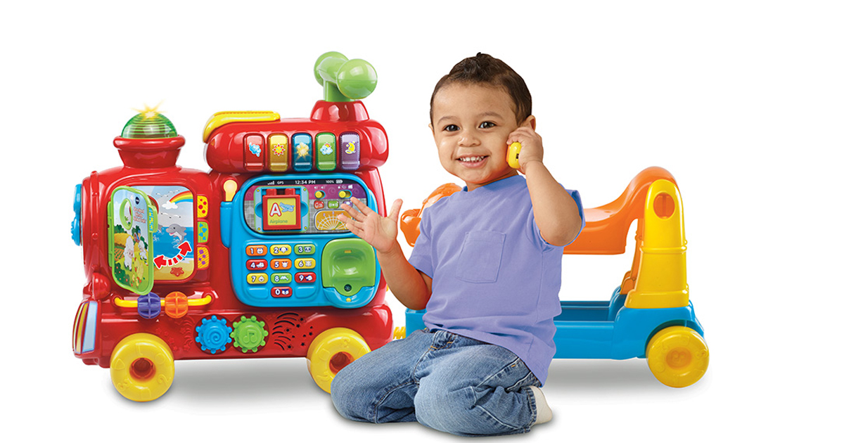 VTech Sit to Stand Ultimate Alphabet Train Ride On Train Toy