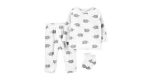 elephant fleece set
