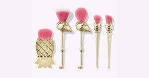 flamingo makeup brushes