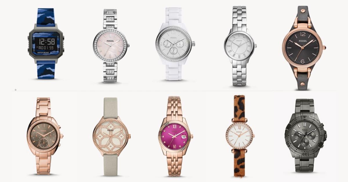 fossil extra off sale