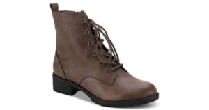 frannie lug combat boots