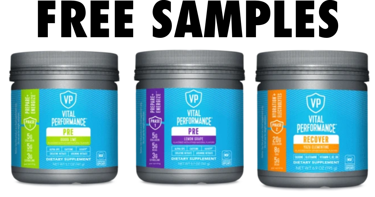 free vital protn samples