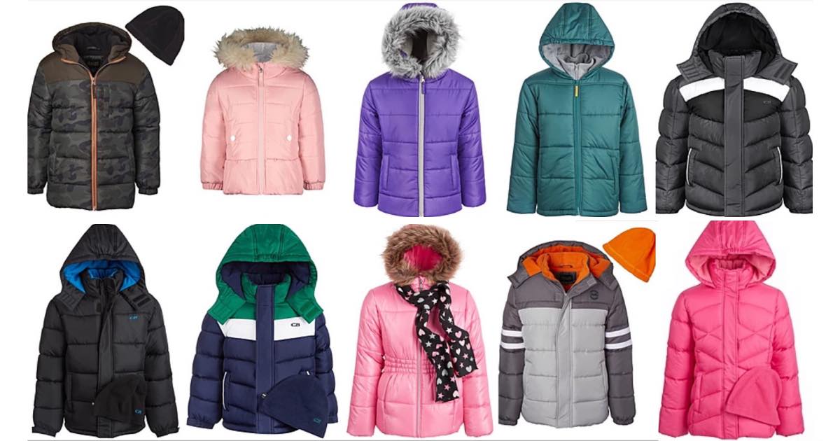 puffer jackets kids macys