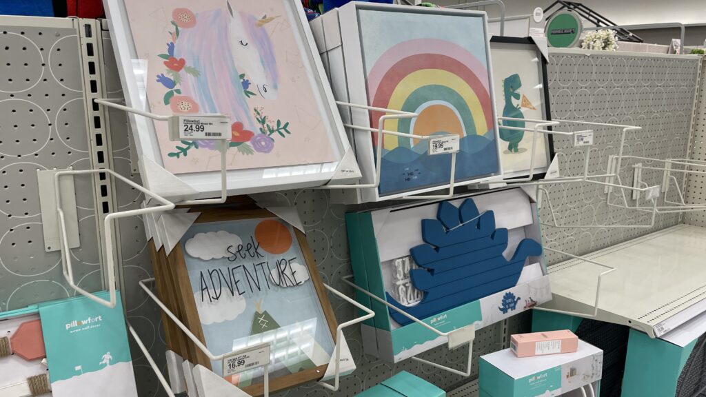 target pillowfort wall decor x