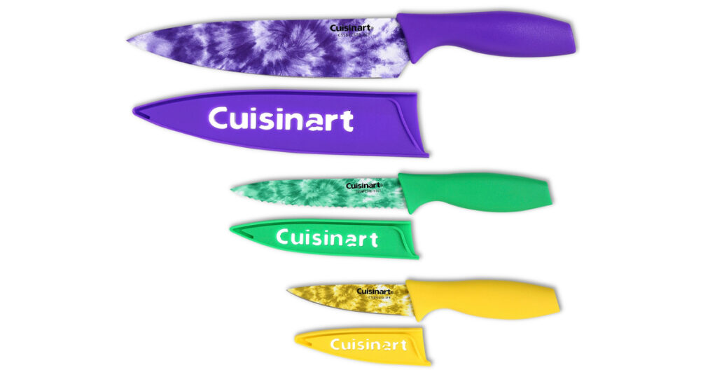 Tie Dye Print Pc Chef Cutlery Set