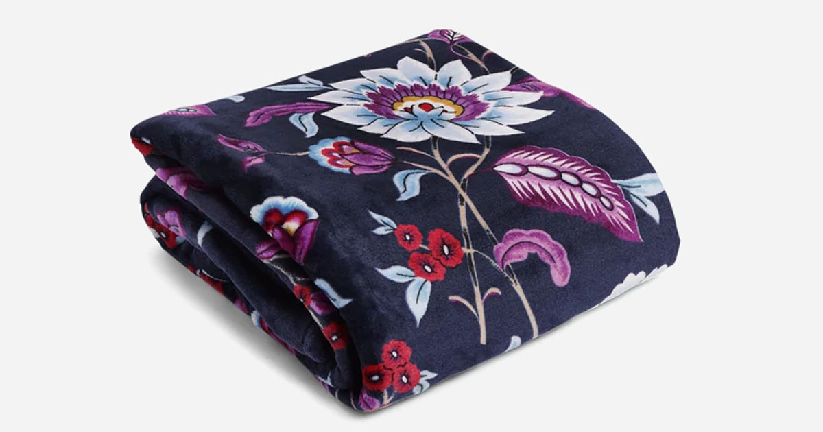 Vera Bradley Plush Throw
