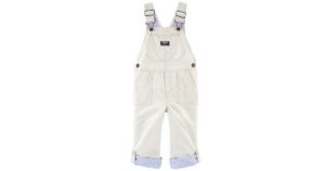 convertible canvas overalls