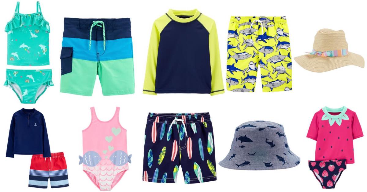 doorbuster deal bogo free swimsuits carters