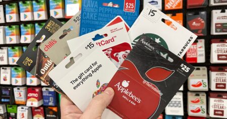 gift cards multiple