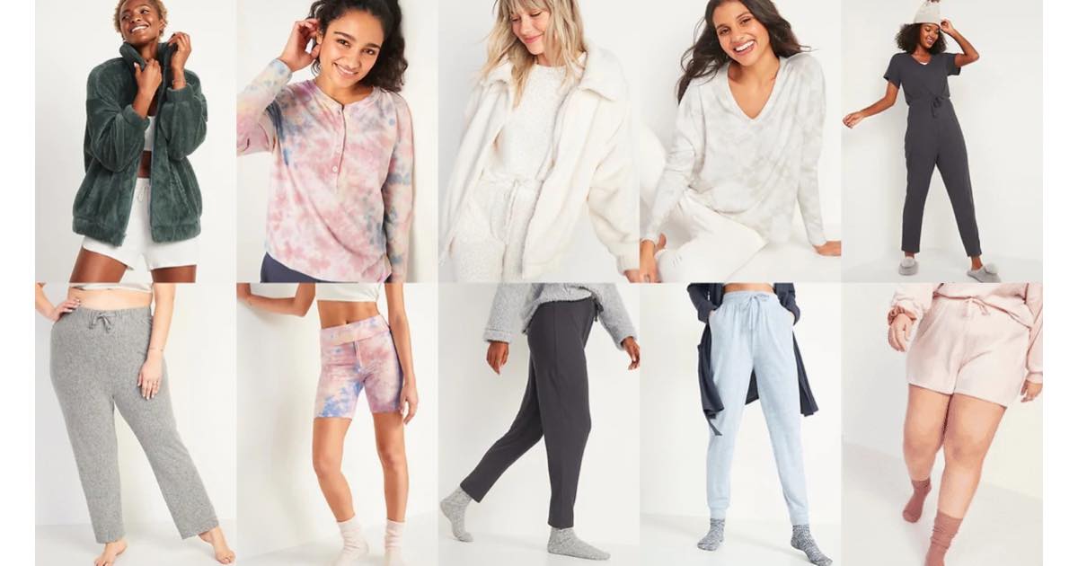 old navy pajama loungewear sale