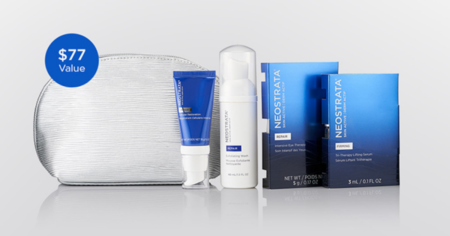 skincare set samples