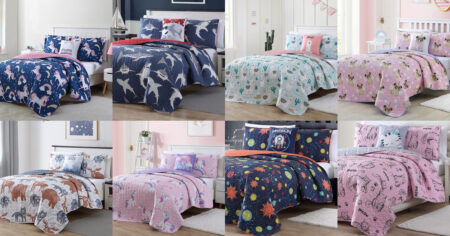 pc kids quilt sets
