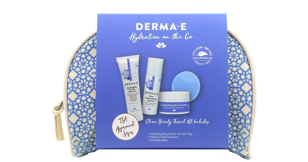 DERMA E TRAVEL KIT