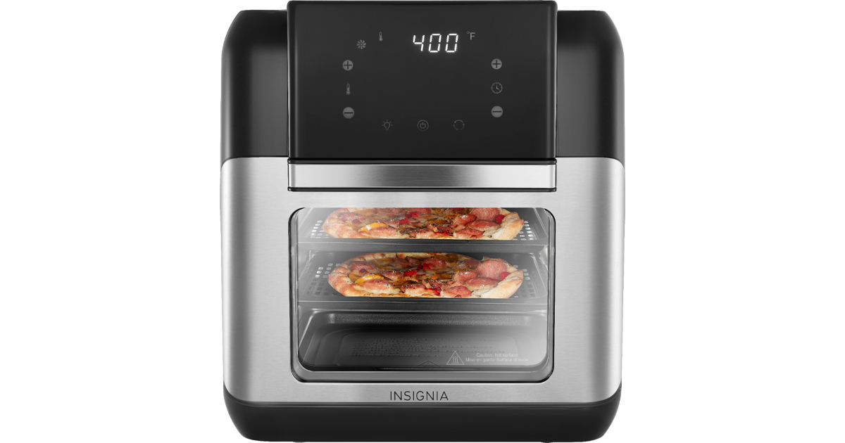 Insignia™ Qt Digital Air Fryer Oven Stainless Steel