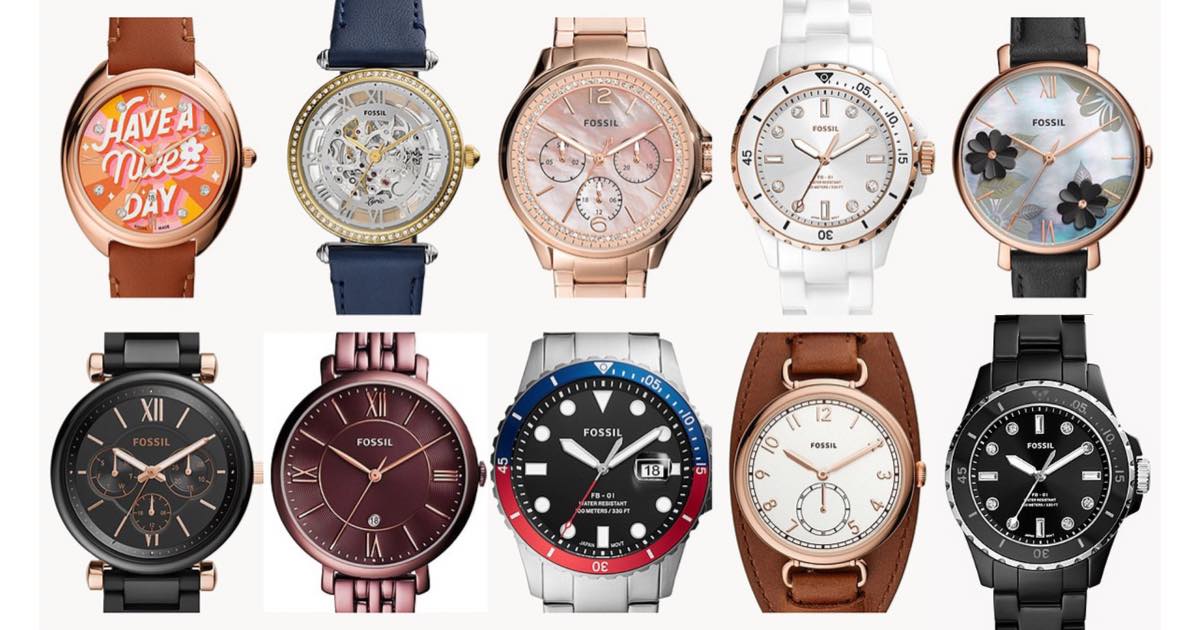 fossil watch sale extra off