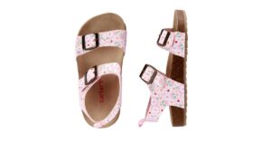 toddler floral sandals