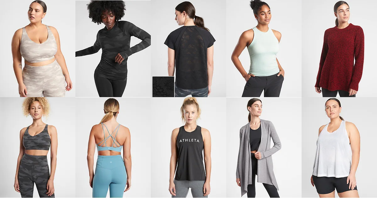 ATHLETA WAREHOUSE SALE COVER