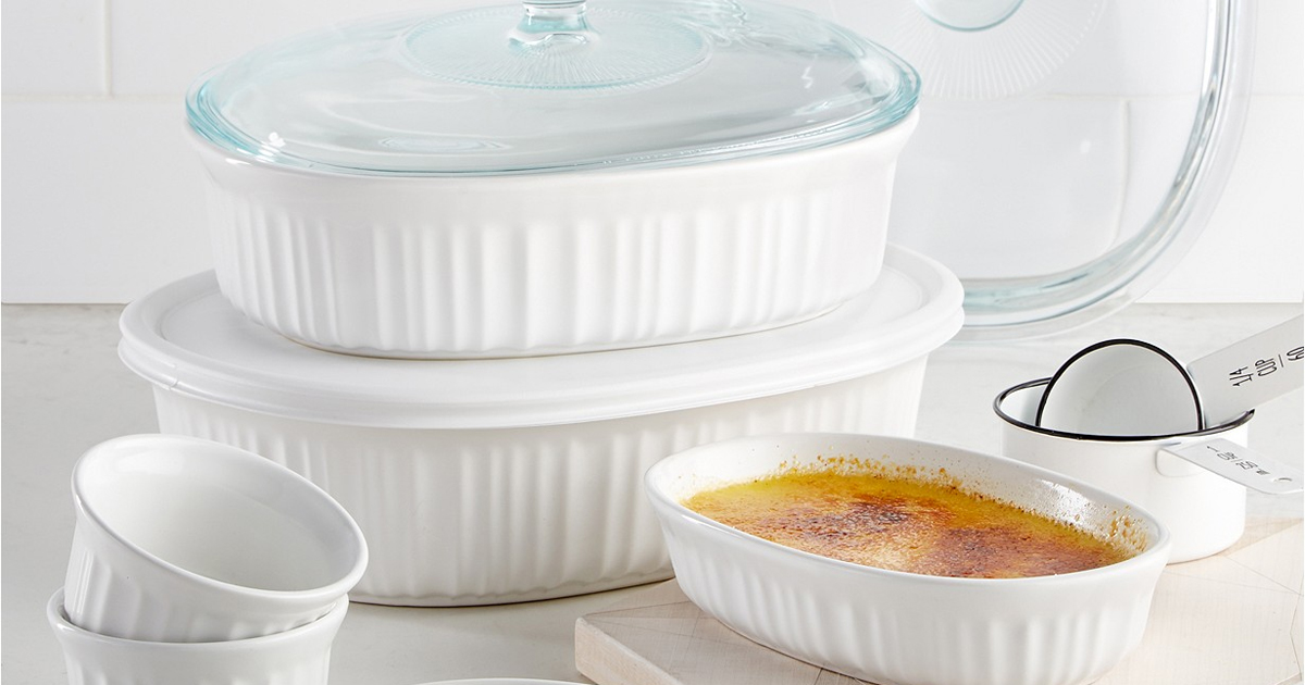 CORNINGWARE 10PC CORNINGWARE PC
